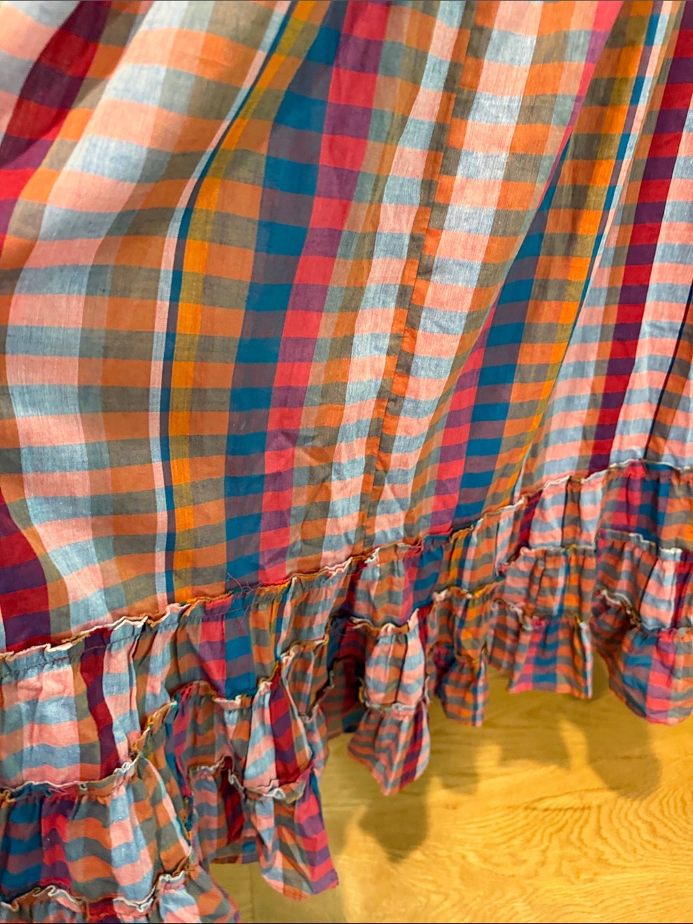 Free People Plaid Extratropical Maxi Dress - Picture 8 of 13